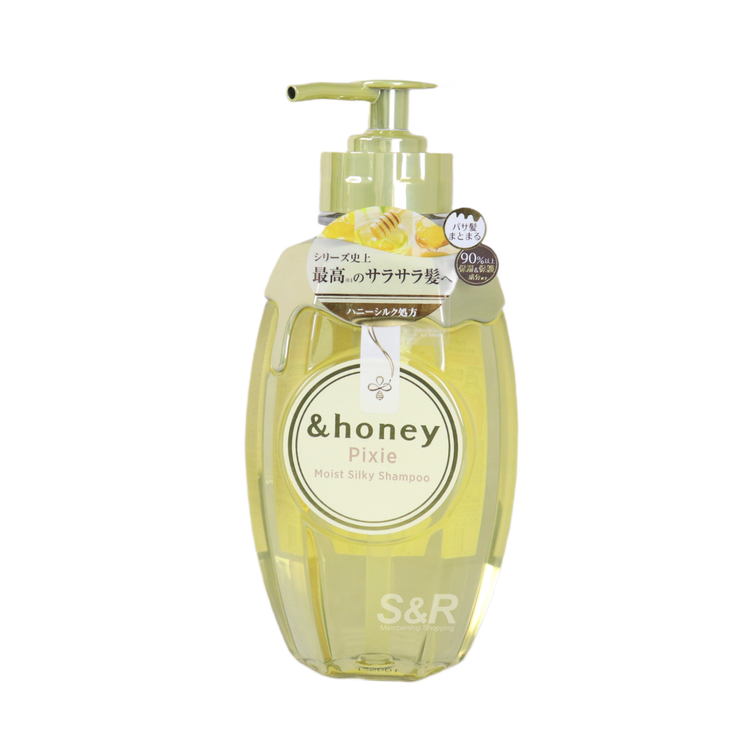 &Honey Pixie Moist Silky Shampoo 440mL